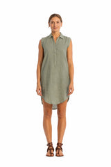 AMALFI NS LINEN SHIRT/DRESS