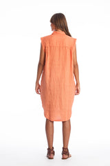 Amalfi NS Vestido camisero de lino