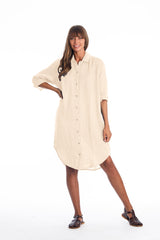 AVA LINEN SHIRT/DRESS