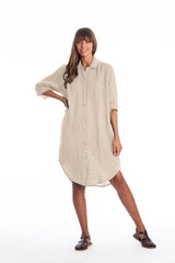 AVA LINEN SHIRT/DRESS
