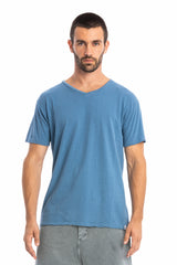 AZURE V NECK (LINEN)