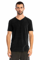 AZURE V NECK (LINEN)