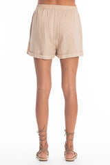 CRETA LINEN SHORTS