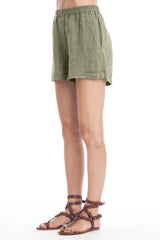 CRETA LINEN SHORTS