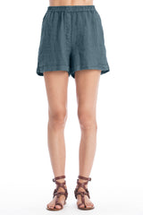 CRETA LINEN SHORTS