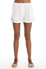 CRETA LINEN SHORTS