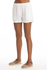 CRETA LINEN SHORTS