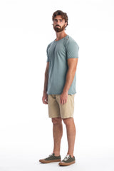 Egan T-shirt boutonné