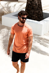 Egan T-shirt boutonné