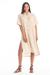 IRIA LINEN SHIRT/DRESS