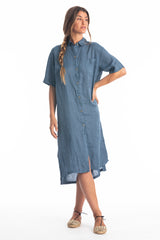 IRIA LINEN SHIRT/DRESS