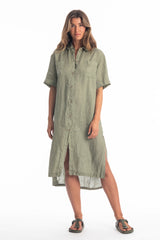 IRIA LINEN SHIRT/DRESS