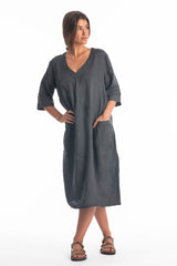 ISOLA LINEN DRESS