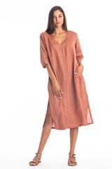 ISOLA LINEN DRESS
