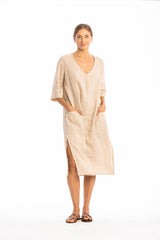 ISOLA LINEN DRESS