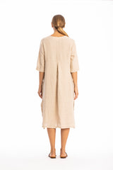 ISOLA LINEN DRESS