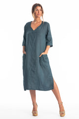 ISOLA LINEN DRESS