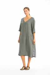 ISOLA LINEN DRESS