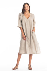 ISOLA LINEN DRESS