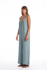Menorca linen jumpsuit