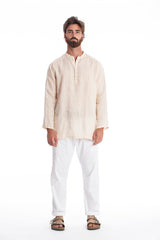 Mykonos linen shirt
