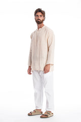 Mykonos linen shirt