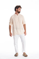 Mykonos linen shirt