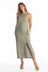 NICOLA LINEN DRESS