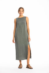 NICOLA LINEN DRESS