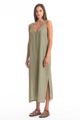 NOA LINEN DRESS