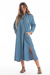SAFARI SHIRT DRESS
