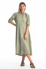 SAFARI SHIRT DRESS