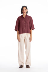 Summer linen blouse