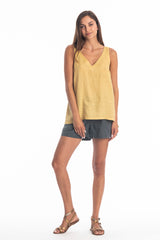 VERA LINEN TOP