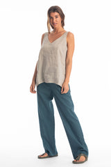VERA LINEN TOP
