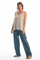 VERA LINEN TOP