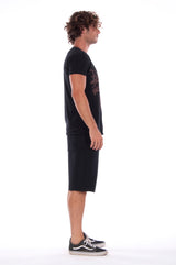 Wild Beast - Vneck - Tshirt - Colour Black and Short Pants - Colour Black 3