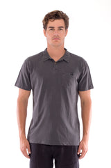 Polo with pocket - Colour Anthracite and Capri Shorts - Colour Black 2