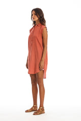 Amalfi NS Vestido camisero de lino