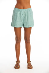 Creta linen shorts