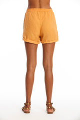 Creta linen shorts