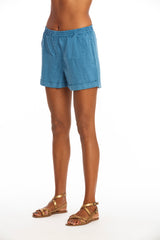 Creta linen shorts
