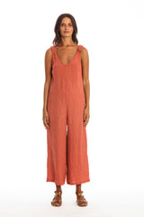 Menorca linen jumpsuit