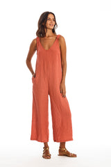 Menorca linen jumpsuit
