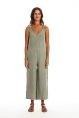 Menorca linen jumpsuit