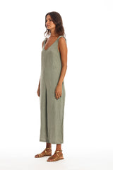 Menorca linen jumpsuit