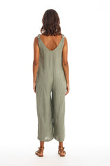 Menorca linen jumpsuit
