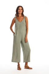 Menorca linen jumpsuit