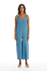 Menorca linen jumpsuit