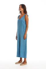 Menorca linen jumpsuit